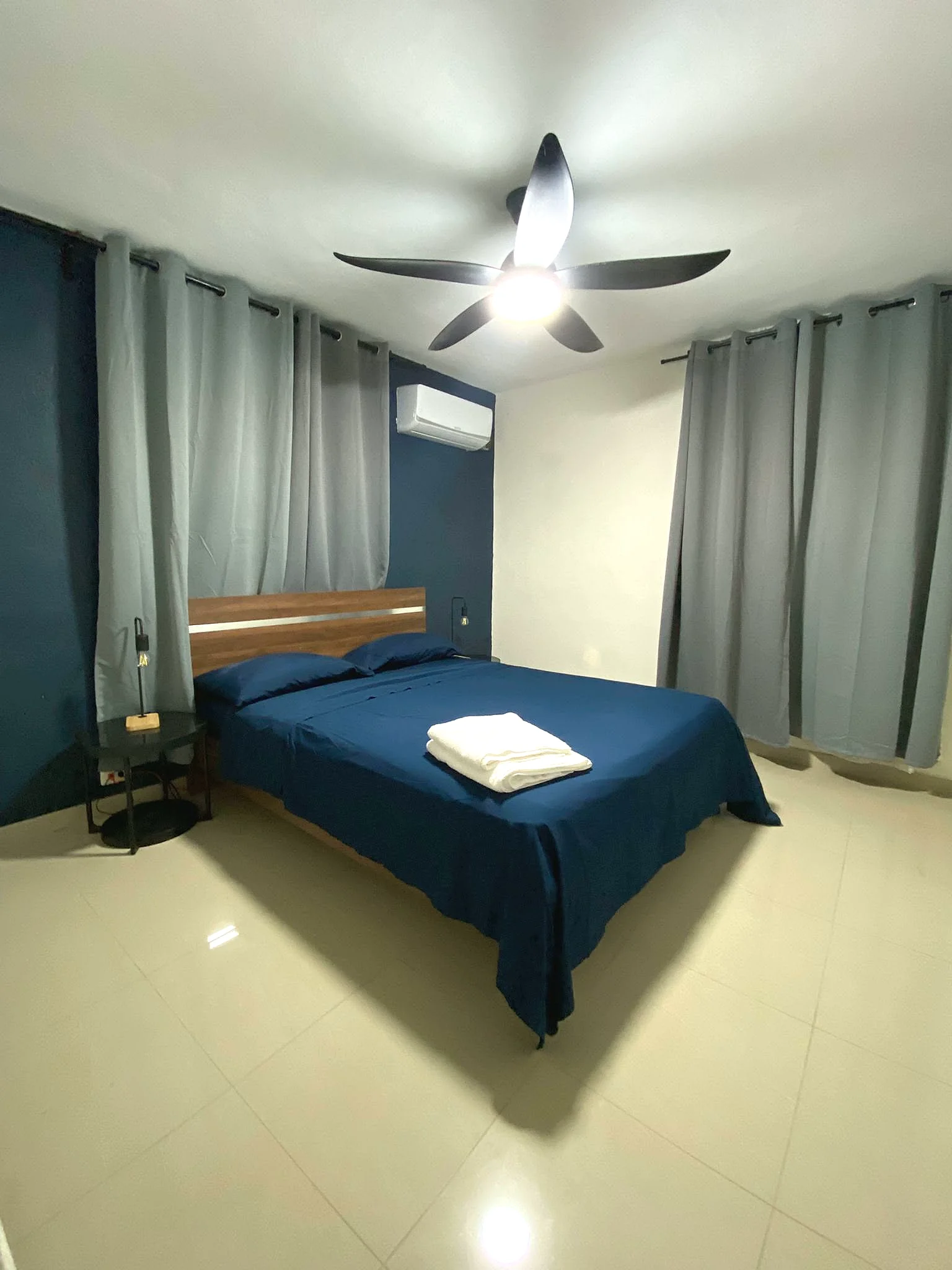 Segunda habitación del apartamento familiar en Solano Apartments